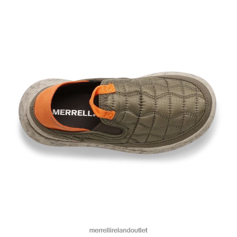 Merrell Hut Moc 2.0 (MK265925) Kids LTPDN1492 Shoes Herb