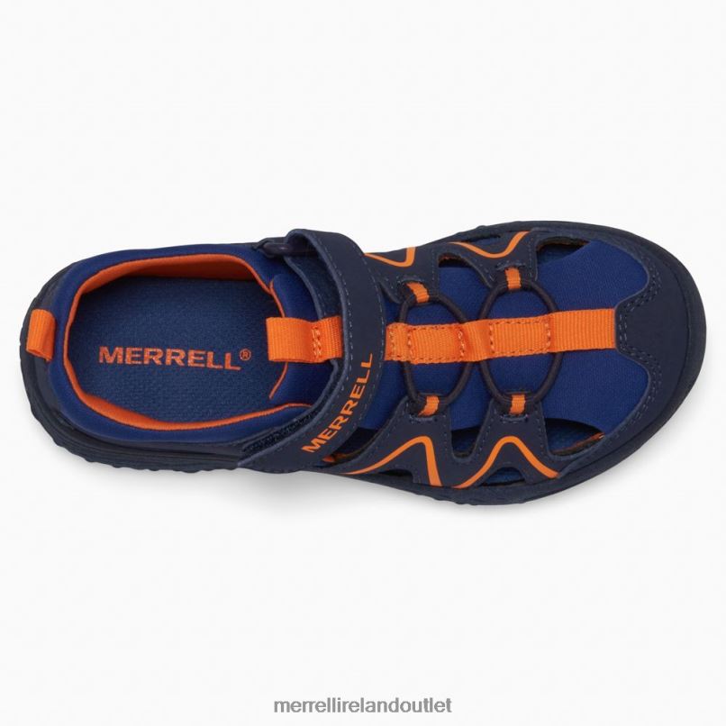 Merrell Hydro Explorer (MK266963) Kids LTPDN1410 Shoes Navy/Orange