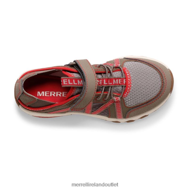 Merrell Hydro Free Roam Sandal (MK265668K) Kids LTPDN1499 Shoes Gunsmoke