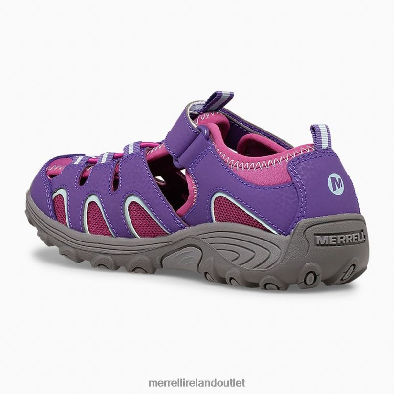 Merrell Hydro H2O Hiker Sandal (MK165683K) Kids LTPDN1496 Shoes Berry