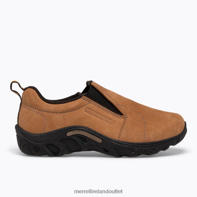Merrell Jungle Moc Nubuck (J95625) Kids LTPDN1465 Shoes Brown Nubuck