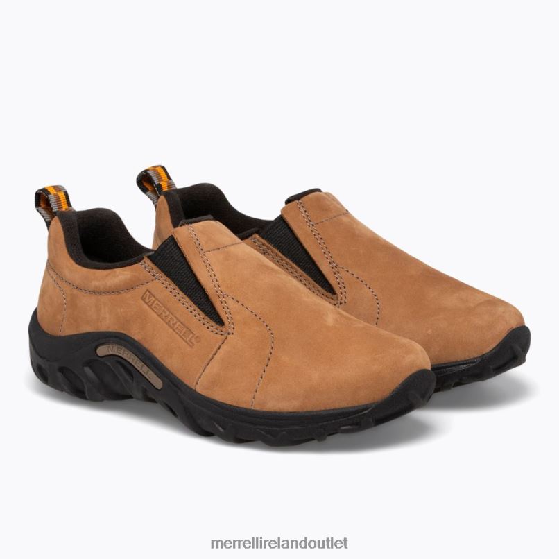 Merrell Jungle Moc Nubuck (J95625) Kids LTPDN1465 Shoes Brown Nubuck