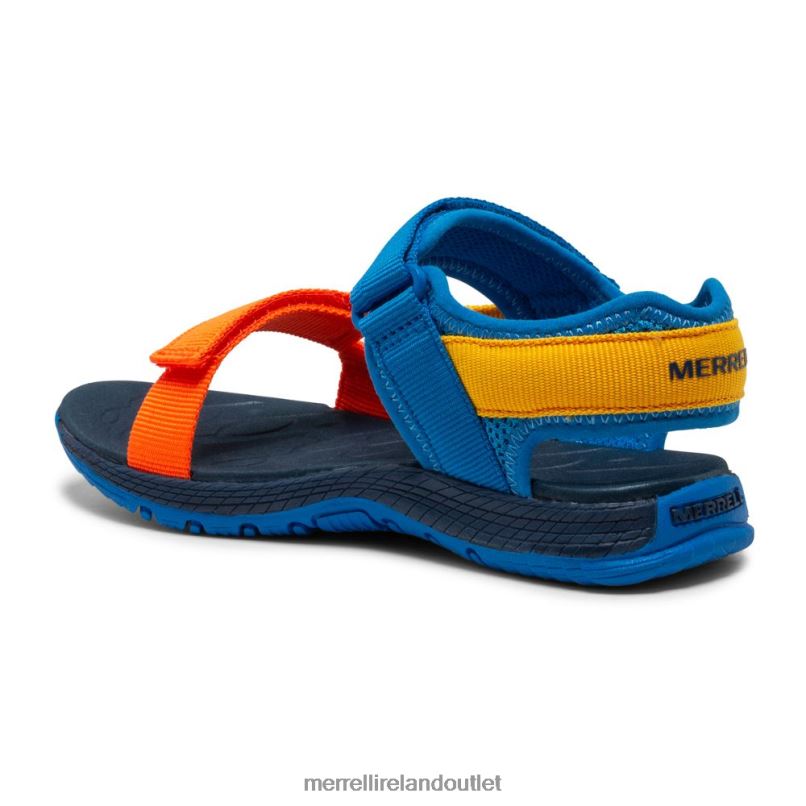 Merrell Kahuna Web Sandal (MK264947K) Kids LTPDN1399 Shoes Blue Multi