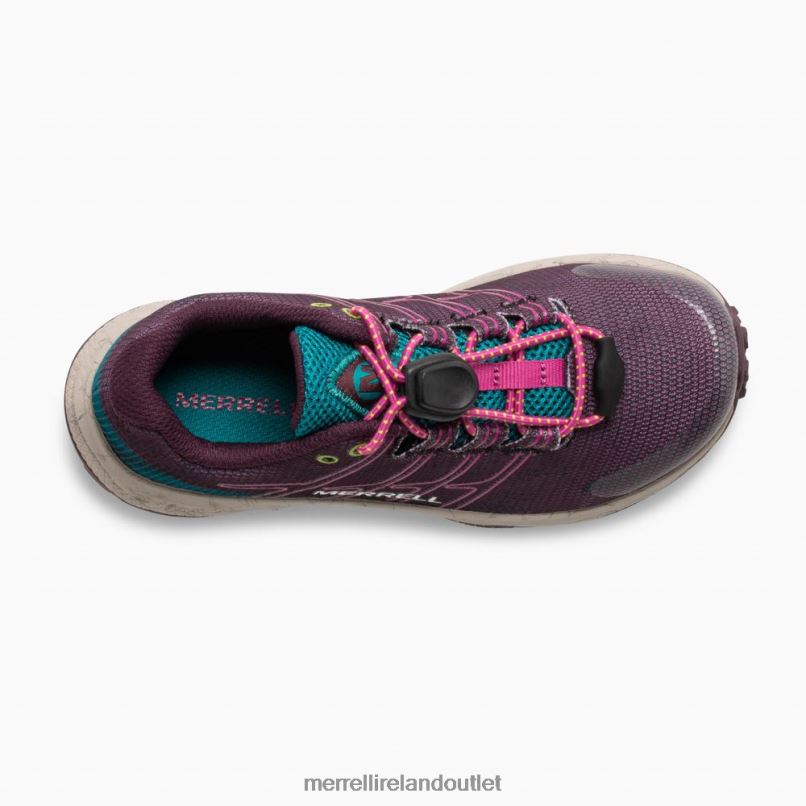 Merrell Moab Flight Low A/C (MK165737) Kids LTPDN1391 Shoes Burgandy