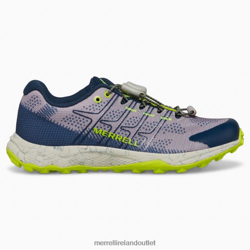 Merrell Moab Flight Low A/C (MK266772) Kids LTPDN1388 Shoes Grey/Navy/Citron