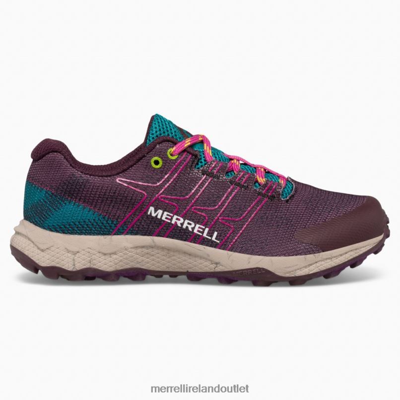 Merrell Moab Flight Low (MK165734) Kids LTPDN1436 Shoes Burgandy
