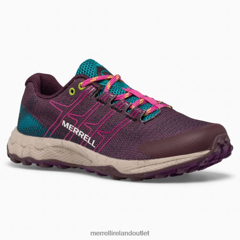 Merrell Moab Flight Low (MK165734) Kids LTPDN1436 Shoes Burgandy