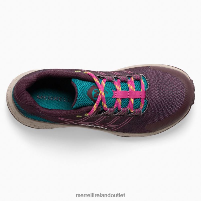 Merrell Moab Flight Low (MK165734) Kids LTPDN1436 Shoes Burgandy