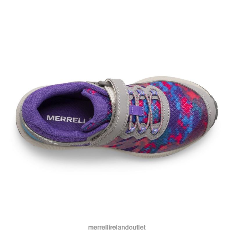 Merrell Nova 2 Sneaker (MK166239) Kids LTPDN784 Shoes Grey/Multi