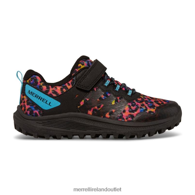 Merrell Nova 3 Sneaker (MK166788) Kids LTPDN1359 Shoes Rainbow Leopard
