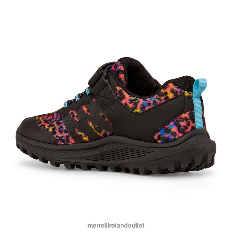 Merrell Nova 3 Sneaker (MK166788) Kids LTPDN1359 Shoes Rainbow Leopard