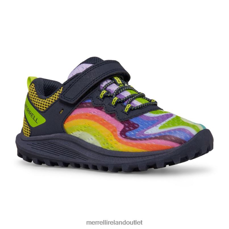 Merrell Nova 3 Sneaker (MK266786) Kids LTPDN1360 Shoes Rainbow Mountains 4