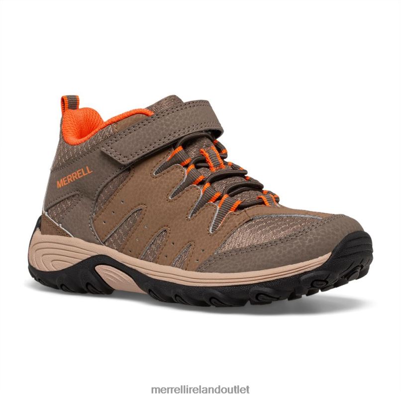 Merrell Outback Mid 2 Boot (MK266230) Kids LTPDN1452 Shoes Gunsmoke/Clay