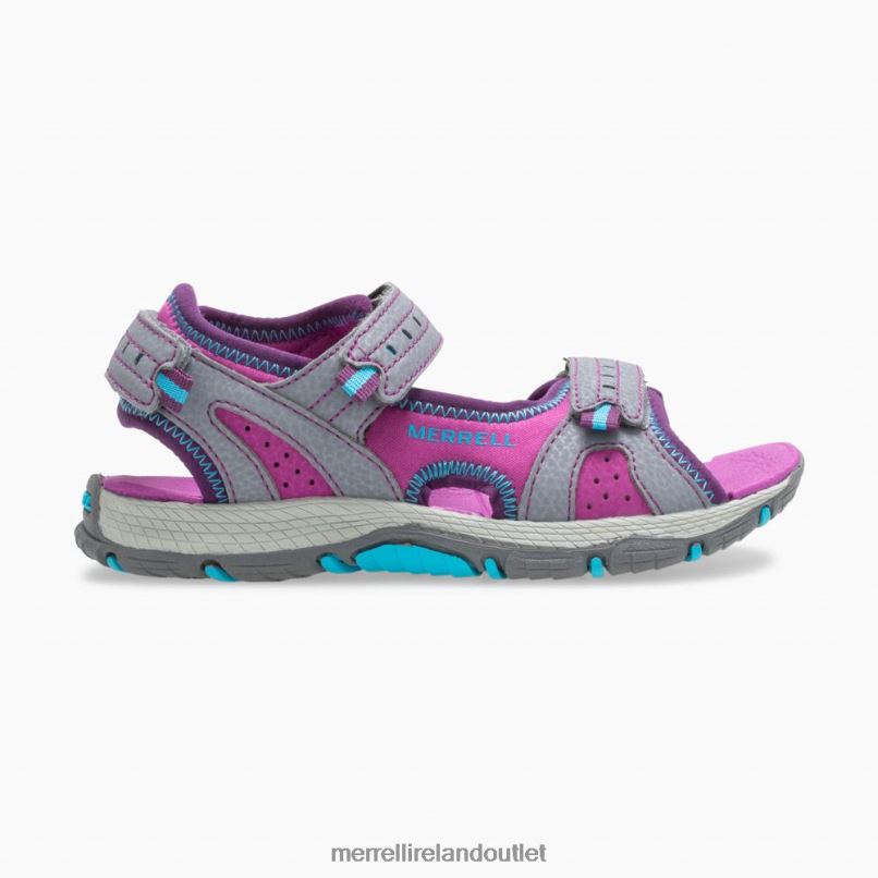 Merrell Panther Sandal 2.0 (MK162956K) Kids LTPDN1403 Shoes Grey
