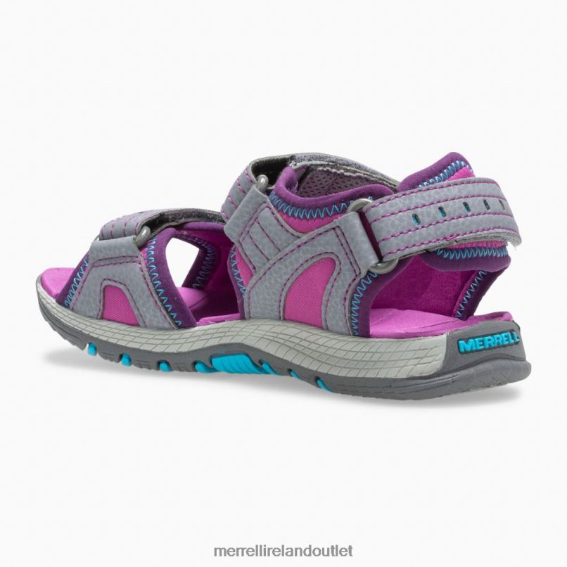 Merrell Panther Sandal 2.0 (MK162956K) Kids LTPDN1403 Shoes Grey