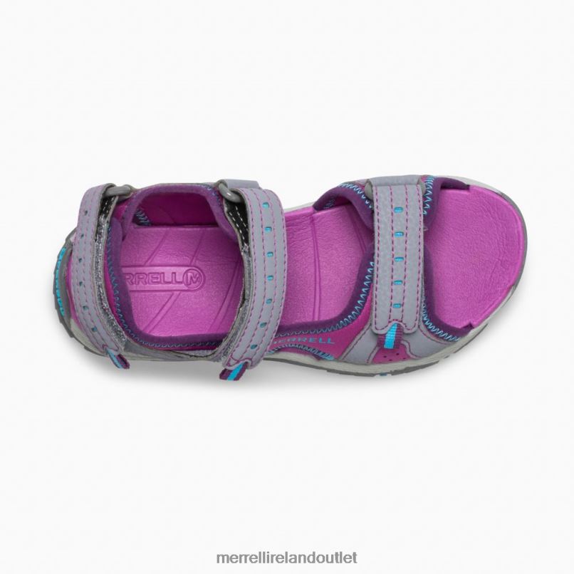 Merrell Panther Sandal 2.0 (MK162956K) Kids LTPDN1403 Shoes Grey
