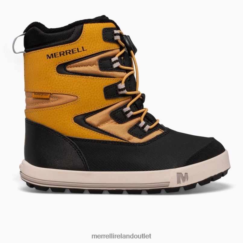 Merrell Snow Bank 3.0 Boot (MK265185K) Kids LTPDN1485 Shoes Wheat