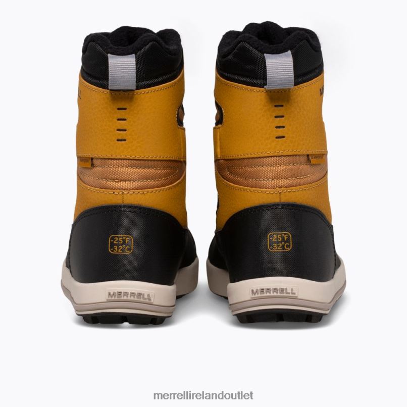 Merrell Snow Bank 3.0 Boot (MK265185K) Kids LTPDN1485 Shoes Wheat