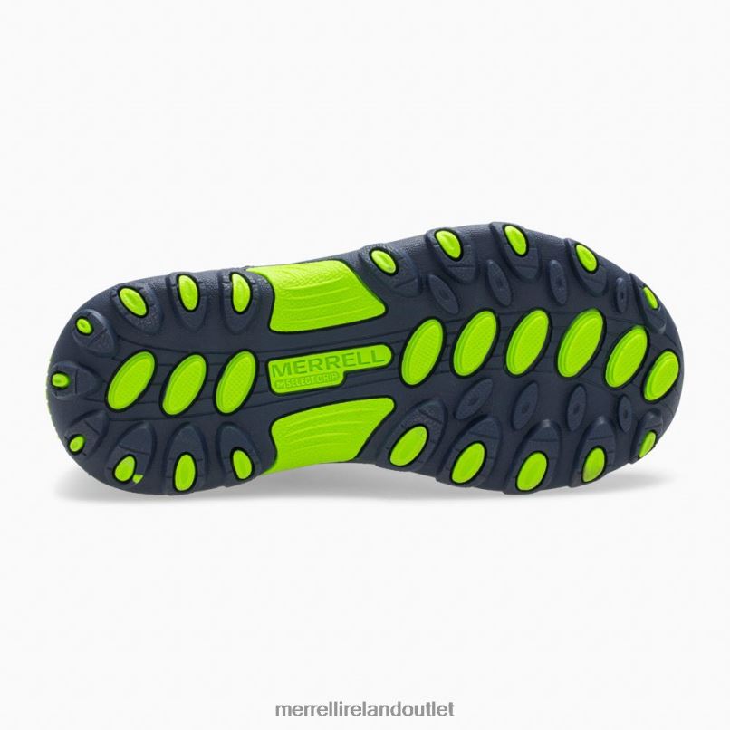 Merrell Trail Chaser Shoe (MK261237) Kids LTPDN1464 Shoes Navy/Green