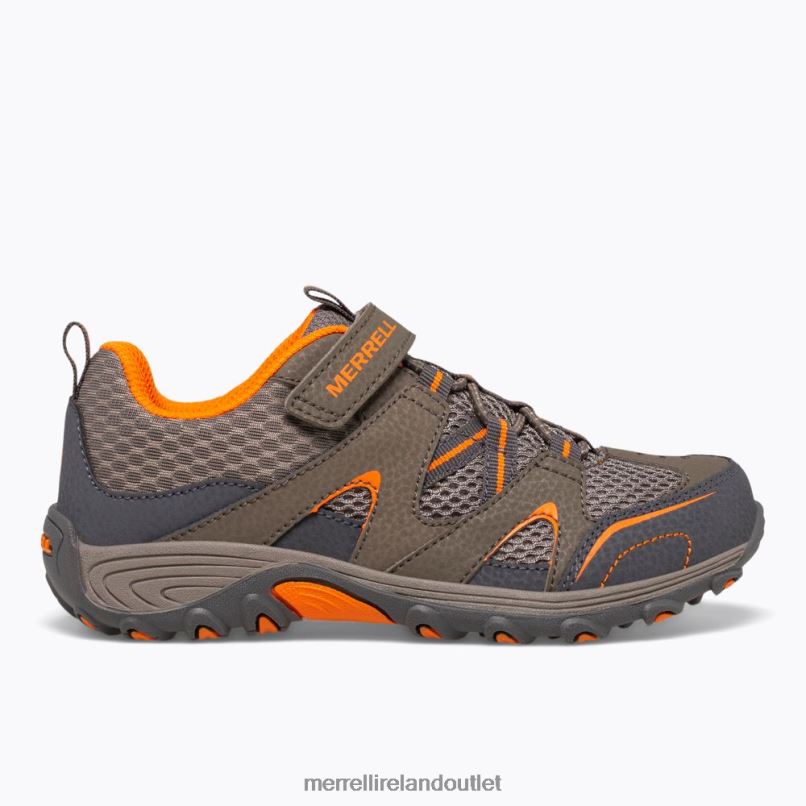 Merrell Trail Chaser Shoe (MY57109) Kids LTPDN1462 Shoes Gunsmoke / Orange