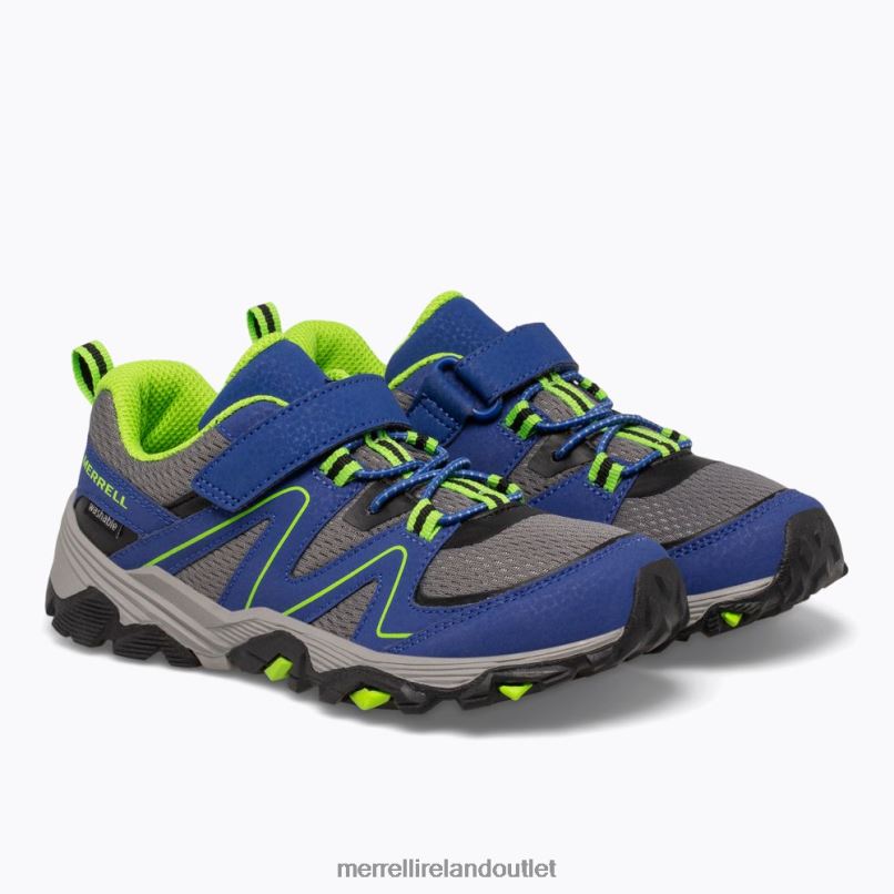 Merrell Trail Quest (MK262619) Kids LTPDN1350 Shoes Blue/Green