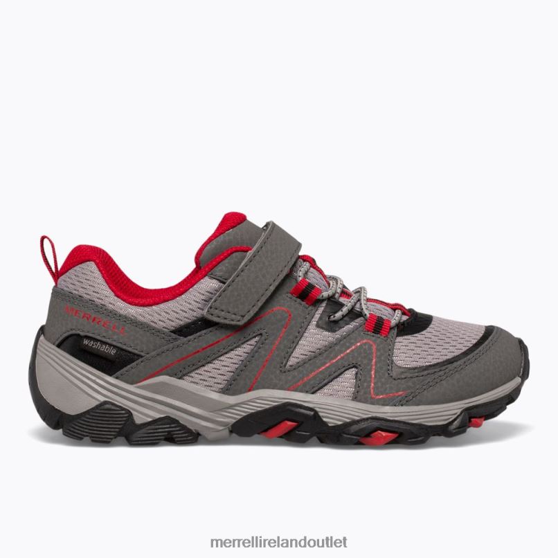 Merrell Trail Quest (MK263181) Kids LTPDN1351 Shoes Grey/Red/Black