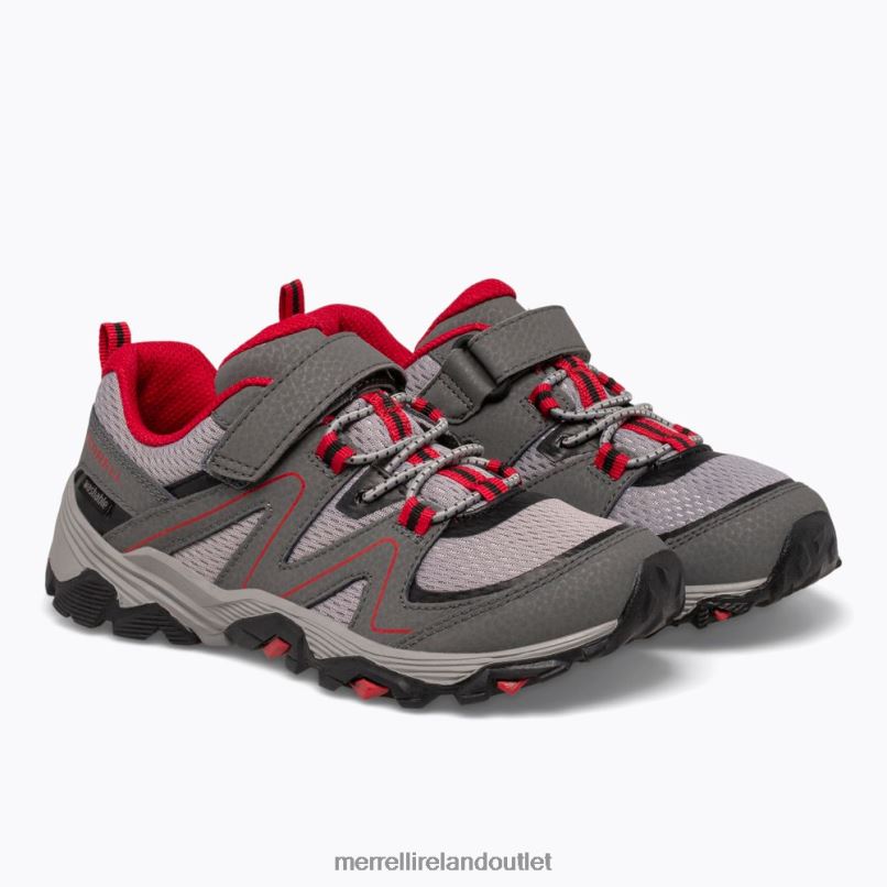 Merrell Trail Quest (MK263181) Kids LTPDN1351 Shoes Grey/Red/Black