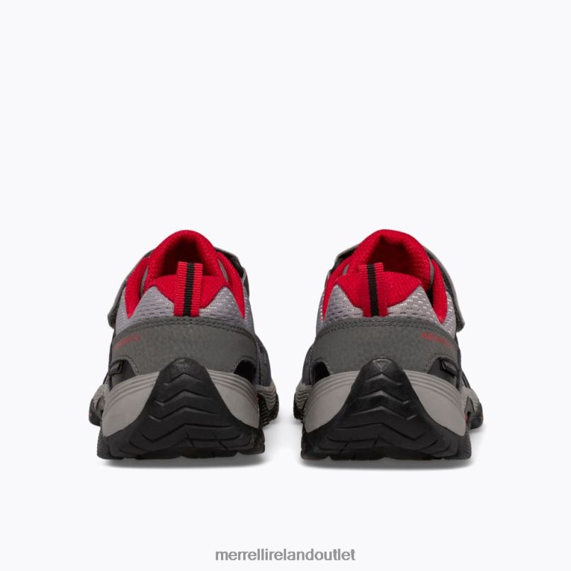 Merrell Trail Quest (MK263181) Kids LTPDN1351 Shoes Grey/Red/Black