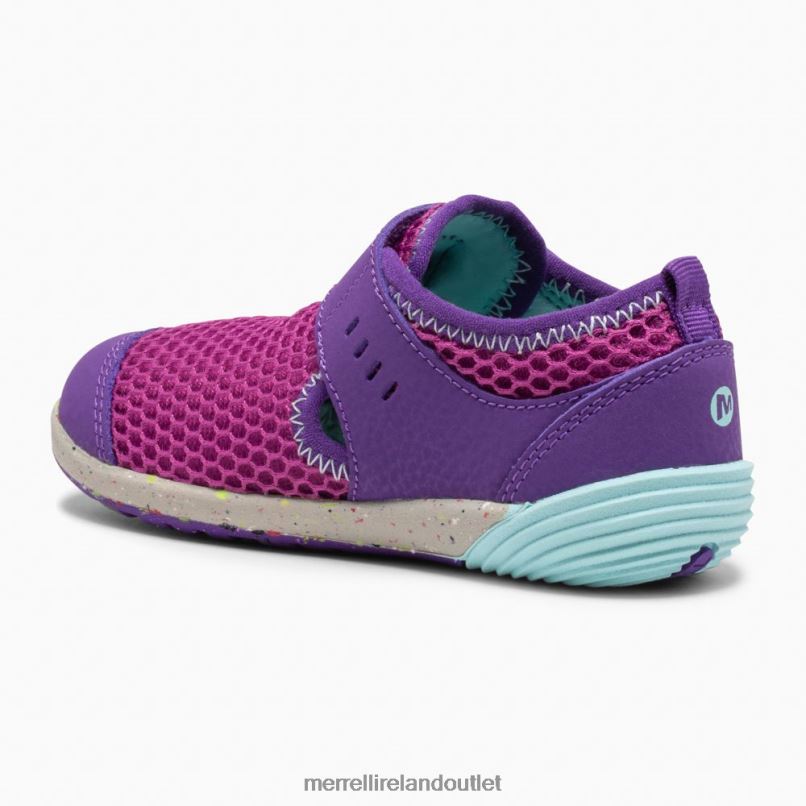 Merrell Bare Steps H2O Sneaker (ML164494) Kids LTPDN1395 Shoes Purple/Turquoise