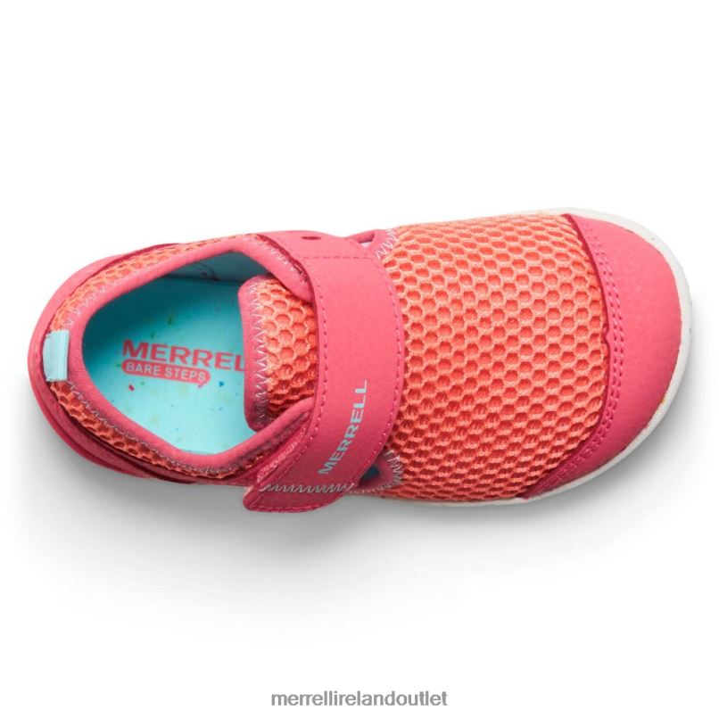 Merrell Bare Steps H2O Sneaker (ML166804) Kids LTPDN1393 Shoes Coral