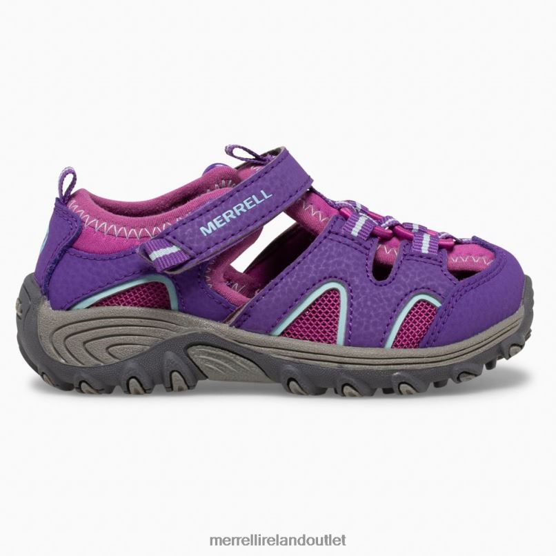 Merrell Hydro H2O Hiker Jr Sandal (ML165933) Kids LTPDN1405 Shoes Berry