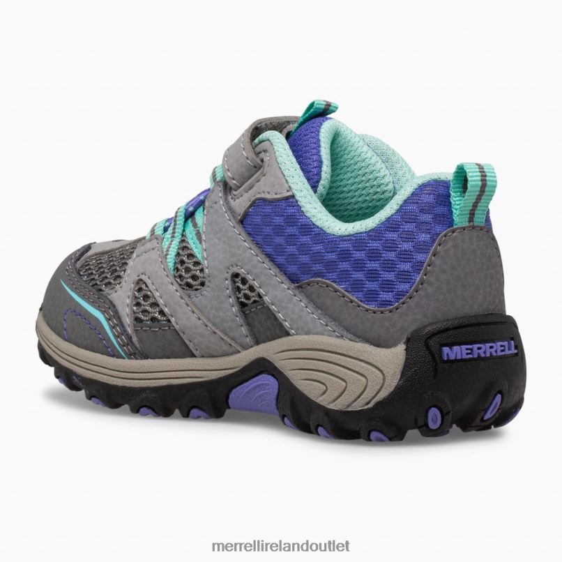 Merrell Trail Chaser Jr. Shoe (ML166016) Kids LTPDN1341 Shoes Grey/Multi