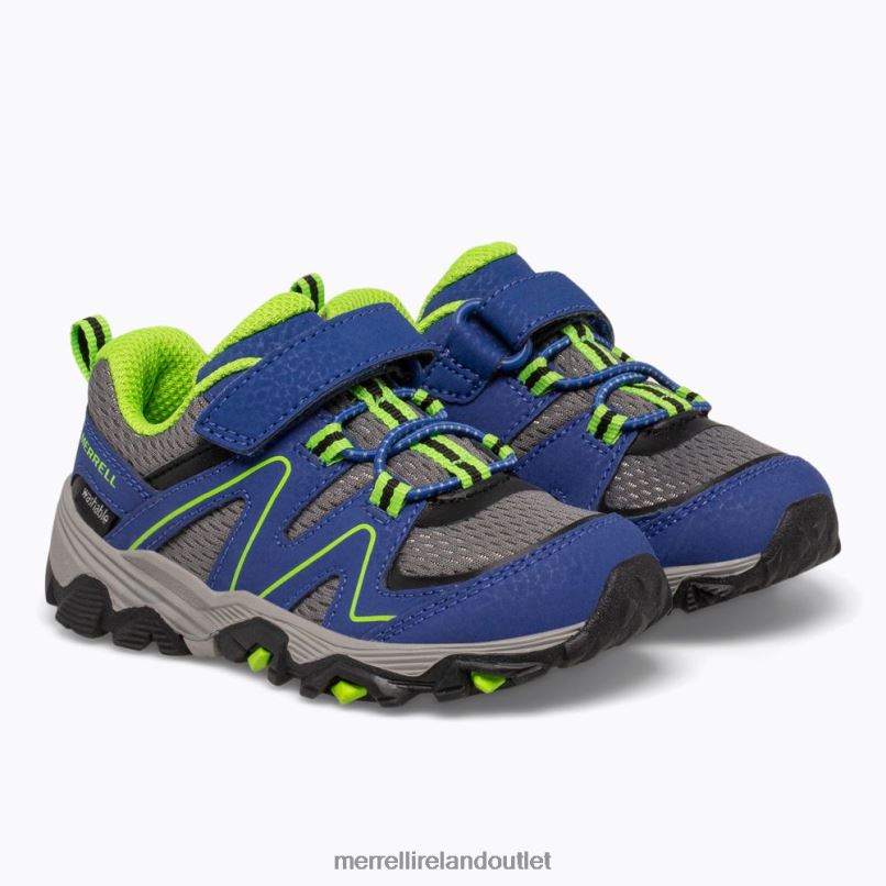 Merrell Trail Quest Jr. (ML262791) Kids LTPDN1347 Shoes Blue/Green