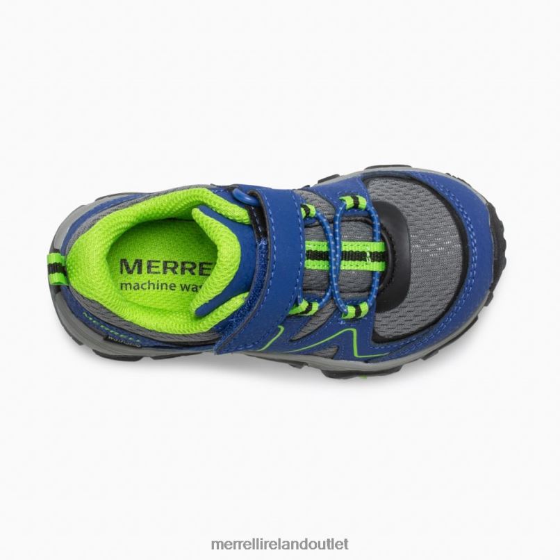 Merrell Trail Quest Jr. (ML262791) Kids LTPDN1347 Shoes Blue/Green