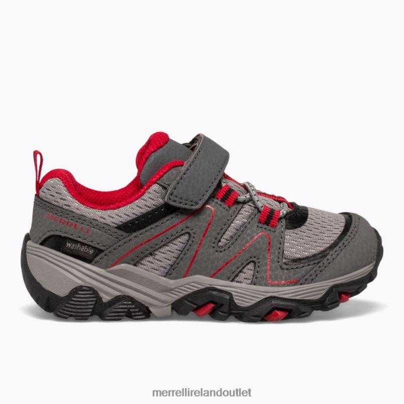 Merrell Trail Quest Jr. (ML263182) Kids LTPDN1348 Shoes Grey/Red/Black