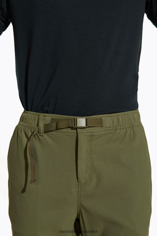 Merrell Hayes Hiker Pant (JMS26340-326) Men LTPDN610 Clothes Dusty Olive