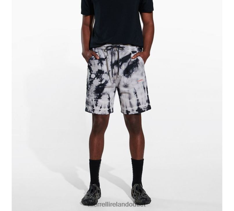 Merrell Scout Short (JMS26400-018) Men LTPDN762 Clothes Black Tie Dye
