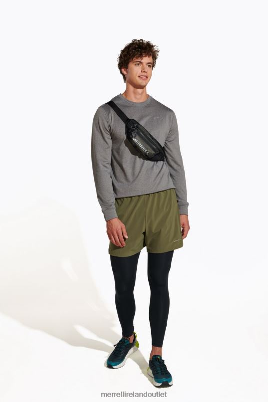 Merrell Trail Running Short (JMF26581-326) Men LTPDN406 Clothes Dusty Olive