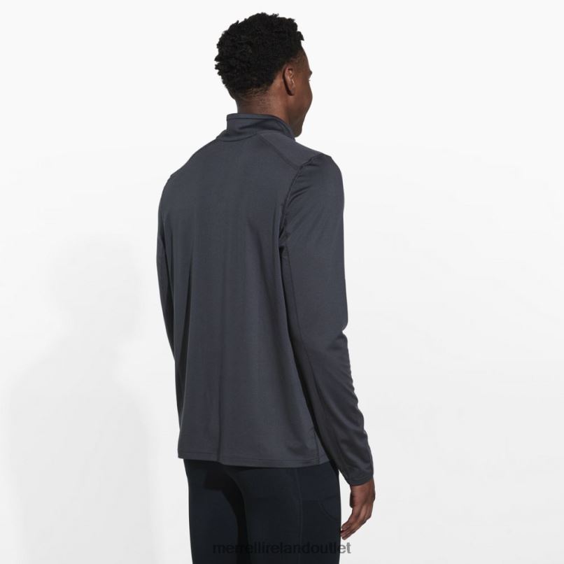 Merrell BetaTherm 1/4 Zip (JMS25572-101) Men LTPDN764 Clothes Asphalt