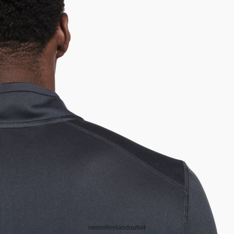 Merrell BetaTherm 1/4 Zip (JMS25572-101) Men LTPDN764 Clothes Asphalt