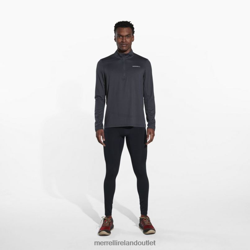 Merrell BetaTherm 1/4 Zip (JMS25572-101) Men LTPDN764 Clothes Asphalt