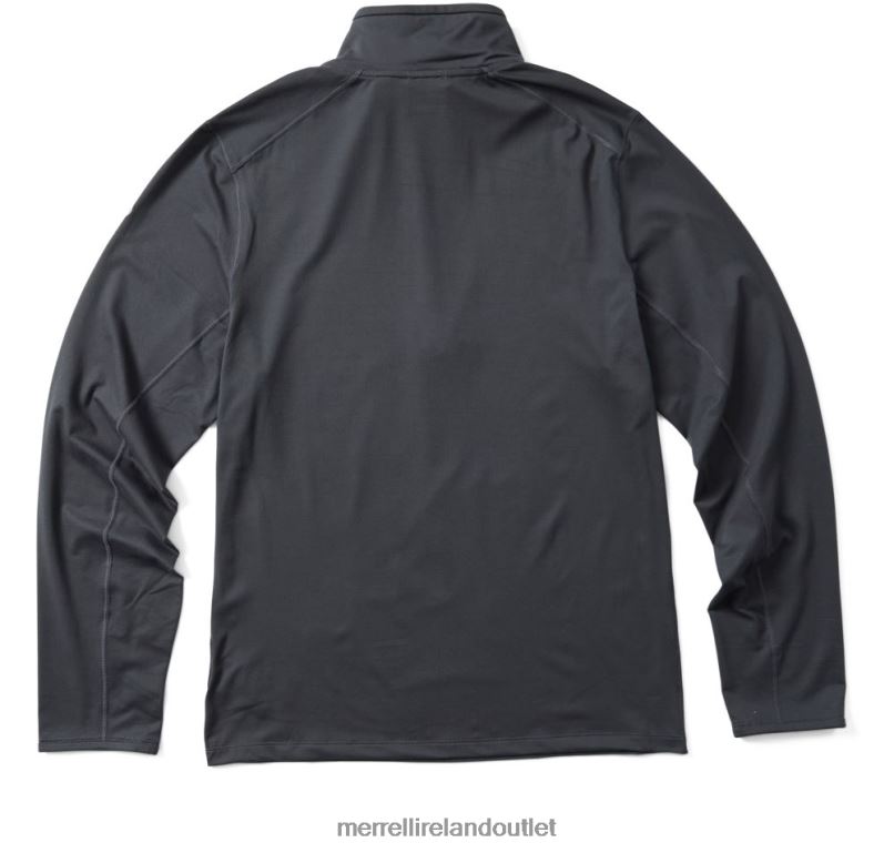 Merrell BetaTherm 1/4 Zip (JMS25572-101) Men LTPDN764 Clothes Asphalt