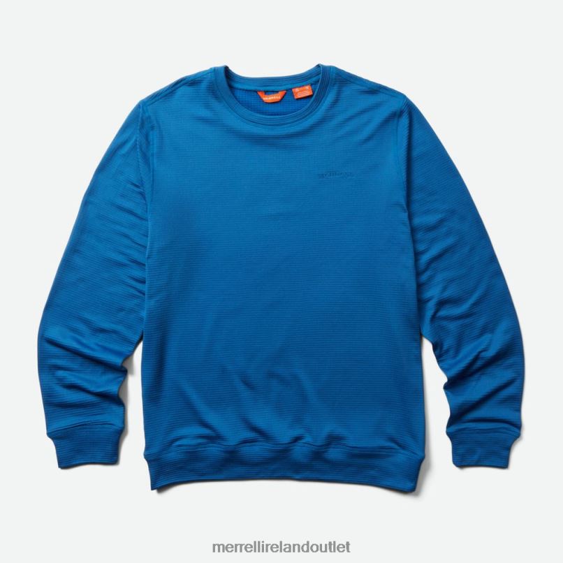 Merrell Geotex Crew (JMF26576-352) Men LTPDN768 Clothes Blue