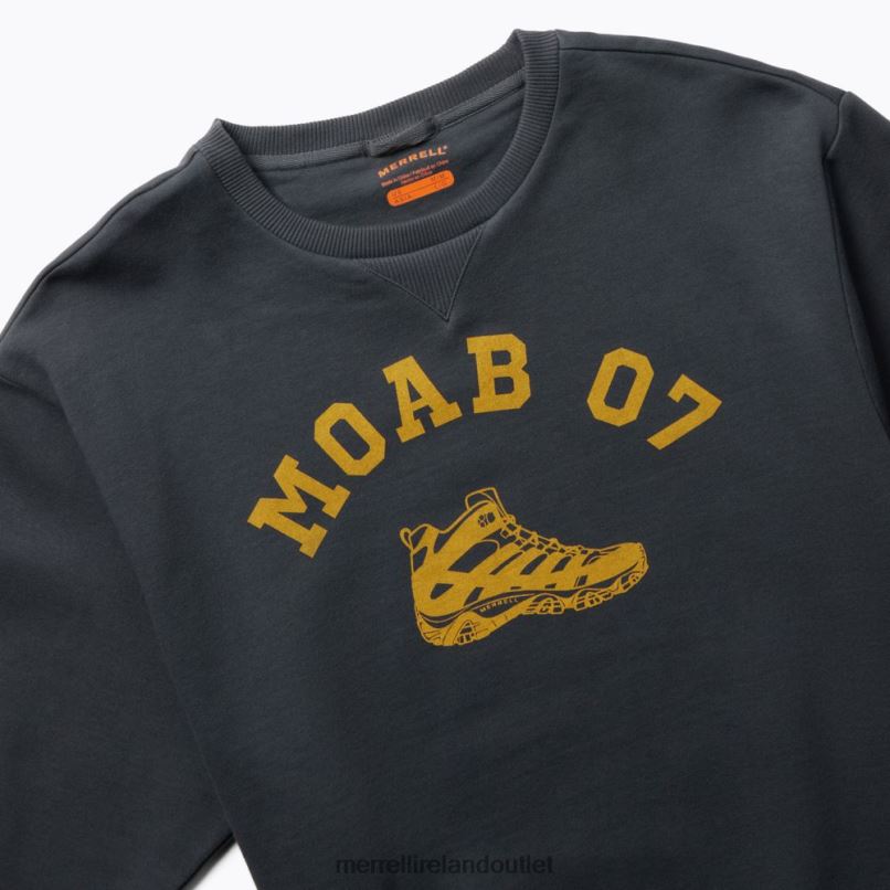 Merrell Moab 07 Crew Neck Fleece (JMF26621-425) Men LTPDN323 Clothes India Ink