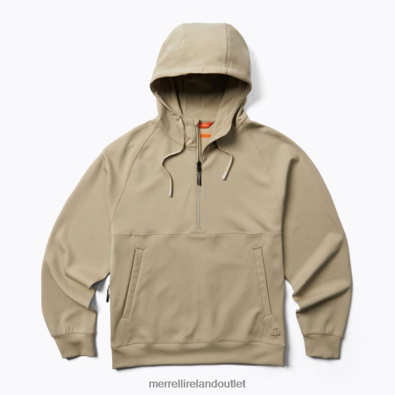 Merrell Momentum Hoody (JMS26762-208) Men LTPDN161 Clothes Aluminum