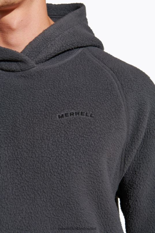 Merrell Sherpa Hoody (JMF26573-101) Men LTPDN542 Clothes Asphalt