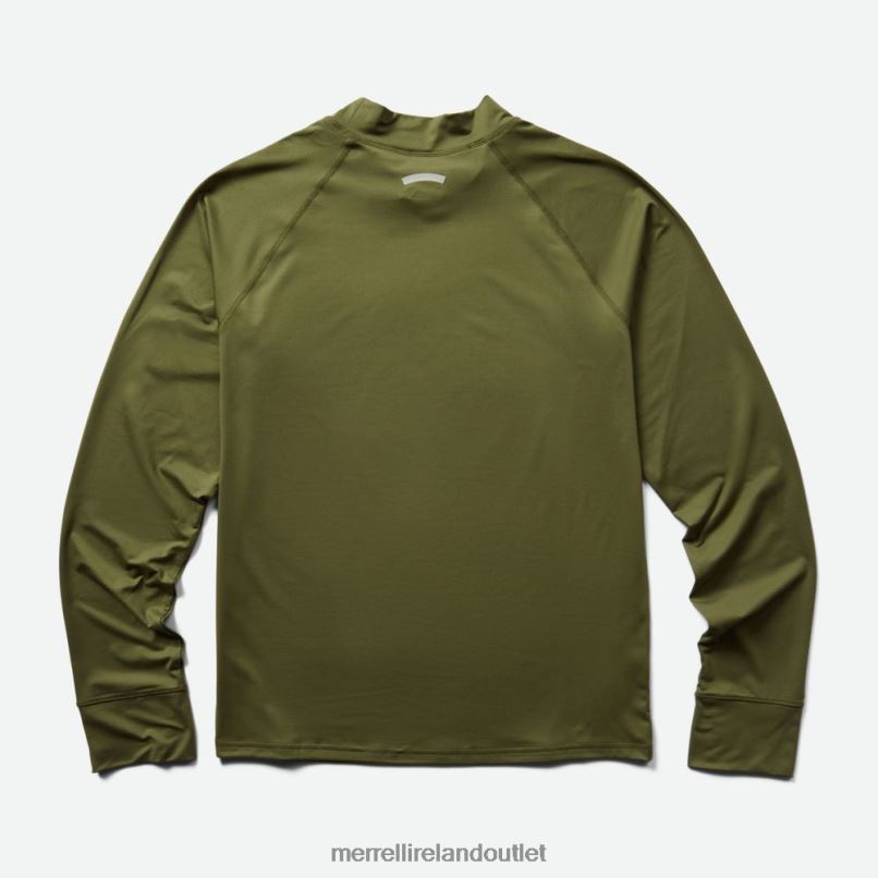Merrell Trail Running Midlayer (JMF26578-326) Men LTPDN737 Clothes Dusty Olive