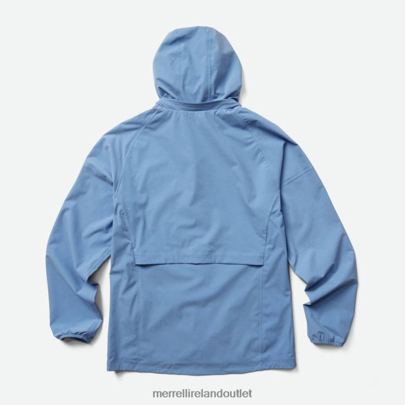 Merrell Alpine Packable Rain Shell (JMS26321-427) Men LTPDN701 Clothes Riviera Heather