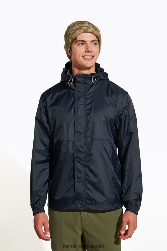 Merrell Fallon Rain Shell (JMS26320-010) Men LTPDN472 Clothes Black