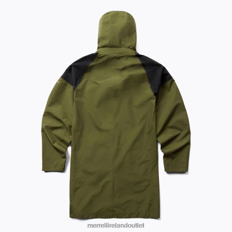 Merrell GORE-TEX Cargo Pocket Parka (JMF26677-326) Men LTPDN797 Clothes Dusty Olive